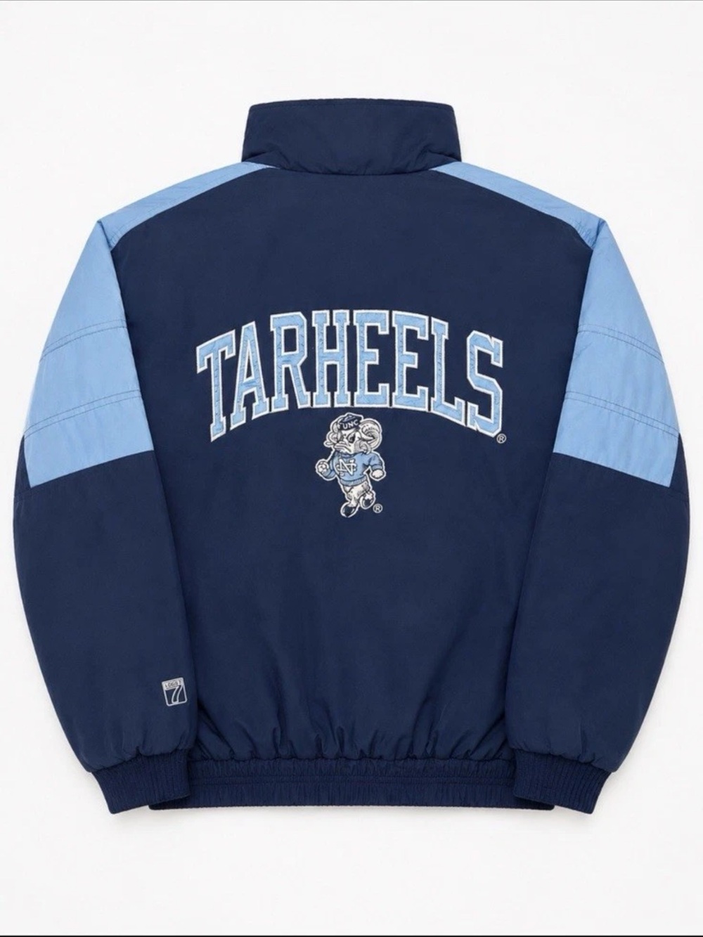 LOGO 7 Tarheels Colorblock Jacket - Navy & Light Blue